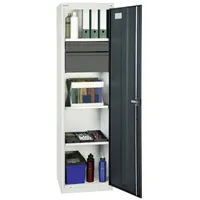 stumpf metall Stumpf Werkzeug- und Materialschrank 3000, RAL 7035/7016, 2 Schubladen, 3 Wannen