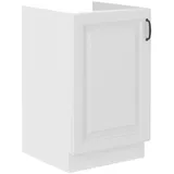 Küchen-Preisbombe Spülenschrank 50cm Stilo Weiß Küchenzeile Küchenblock Küche Landhaus Einbauküche
