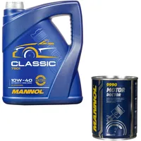 5L Motoröl MANNOL Classic 10W-40 1x MANNOL Motor Doctor ADDITIV