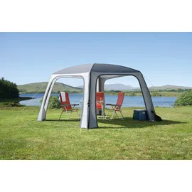 dwt Relax Air Pavillon 3,5 x 3,5 m inkl. 4 Seitenteile Grau