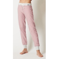 Skiny Pyjamahose Damen Pyjamahose (1-tlg) Modisches Design rosa 44