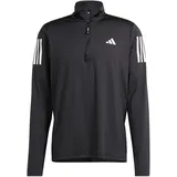 Adidas Own The Run Half-Zip Jacket Track Top, Black, L