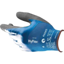 Ansell Handschuhe HyFlex 11-925 Gr.9 blau Spandex/Nylongewebe m.Nitril EN 388 Kat.II