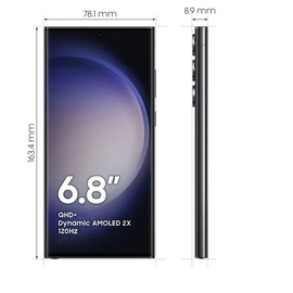 Samsung S23 Ultra Enterprise Edition 17,3 cm (6.8") Dual-SIM Android 13 5G USB Typ-C 12 GB 512 GB 5000 mAh Schwarz