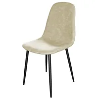 Hti-Living Stuhl Savannah PU Creme