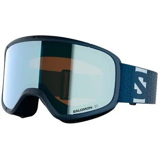 Salomon Aksium 2.0 Skibrille - Dress Blue - Light Blue/CAT2