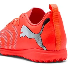 Puma Future 9 Play TF Kinder glowing red/puma white/puma black/puma silver 35