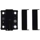 Hewi Aufschraubband B9505.50 rechts, Stahl/Kunststoff schwarz