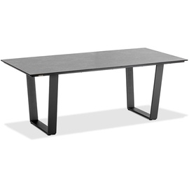 Niehoff Tisch Noah Trapezkufe anthrazit - 160 x 95 cm HPL