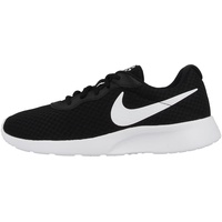 Nike Damen Tanjun Sneakers, Black White-Barely Volt-Black, 42 EU