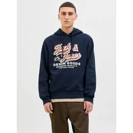 JACK & JONES Hoodie Logo Sky Captain S