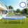 Homcom Randabdeckung Sicherheitsnetz 305 cm Blau