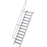 Günzburger Treppe 60° inkl. einen Handlauf, 800mm Stufenbreite, 12 Stufen