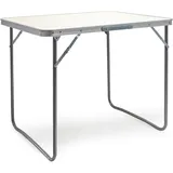 Wiltec Campingtisch 80x60cm Weiß