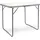 Wiltec Campingtisch 80x60cm Weiß