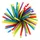 Papstar Trinkhalme Papier 21 cm 100 St. farbig sortiert