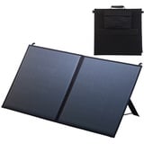 Mobiles faltbares Solarpanel, 2 monokristalline Solarzellen, 80 Watt