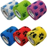 LisaCare Pfotenpflaster 5 cm x 4,5 m 6 St.