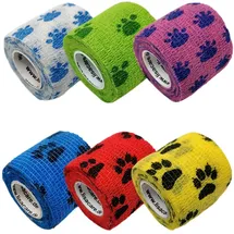 LisaCare Pfotenpflaster 5 cm x 4,5 m 6 St.