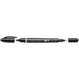Markal DURA-INK DUAL TIP Permanentmarker 2 St. Schwarz