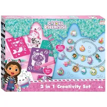 Totum Gabby's Puppenhaus Bastelset 2 in 1 pink/weiß