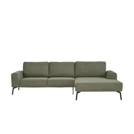 Schöner Wohnen Kollektion Ecksofa Cord Stage ¦ grün ¦ Maße (cm): B: 290 H: 86 T: 194.0