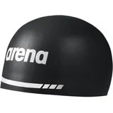 Arena Badekappe 3D Soft schwarz L