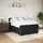 vidaXL Boxspringbett 140 x 200 cm Schwarz