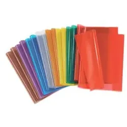 HERMA Heftschoner A4 transp. orange 7494 Plastik