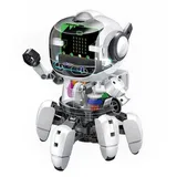 VELLEMAN Tobbie II Micro:bit, Robotik Kit, Weiss