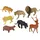 LeanToys Wildlife Figurenset 34 Elemente Safari Löwe Gepard Tiger