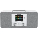 Grundig DTR 6100 Internet- und Digitalradio, FM / RDS DAB+ Internet Radio, DAB, DAB+, FM, Bluetooth, Weiß
