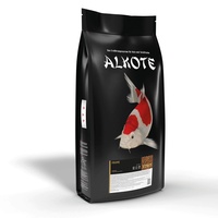 AL-KO AL-KO-TE, 1-Jahreszeitenfutter für Kois und Zierfische, Sommermonate, Schwimmende Pellets, 6 mm, Basisfutter Prime, 9 kg