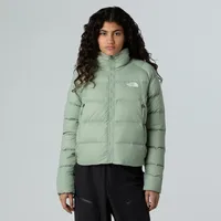 The North Face Daunenjacke THE NORTH FACE "W HYALITE DOWN JKT", Damen, Gr. XL, grau (slate moss), Obermaterial: 100% Nylon. Wattierung: 100% Gänsedaunen, normal, Jacken Daunenjacke, mit Gänsedaunenfüllung, leichtes Material, mit Handwärmtaschen