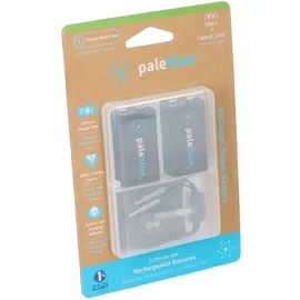 PaleBlue 9 V Block-Akku 500 mAh 2 St.