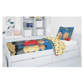 COFI 1453 Pat a Mat Design Mehrfarbig 140 x 200 cm + 70 x 90 cm