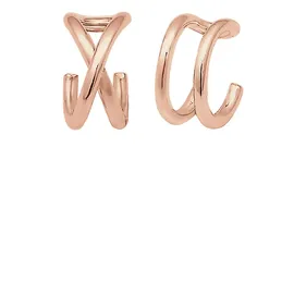 Elli Ohrclips Earcuff Geo Basic roségold 925 Sterling Silber onesize