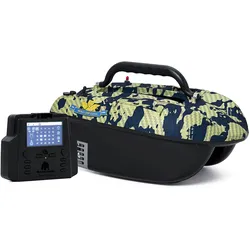 BearCreeks iPilot18 Karpfenangeln Köderboot mit GPS-Autopilot und optionalen Echolot und Fischfinder - TOSLON TF520 Fischfinder