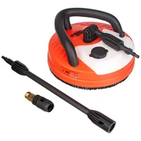 Black & Decker Bodenreinigungszubehör für Hochdruckreiniger Patio Cleaner Deluxe Orange