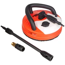 Black & Decker Bodenreinigungszubehör für Hochdruckreiniger Patio Cleaner Deluxe Orange