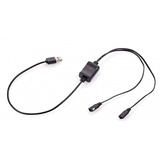 Therm-ic einzelnes Zubehör (schwarz, für Handschuhe, 1x Ladekabel IC Powergloves USB Charging cable für Powergloves Akkus)