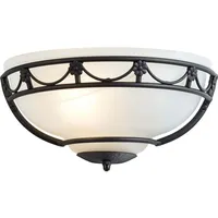 Elstead Lighting Elstead Lighting, Wandleuchte Carisbrooke Schwarz,