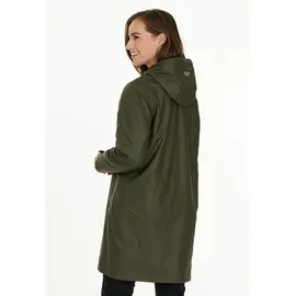 Weather Report Outdoorjacke WEATHER REPORT "Simone", Damen, Gr. 42, grün (dunkelgrün), 100% Polyester, unifarben, normal, ohne Ausschnitt, Jacken Outdoorjacke, mit getapten Nähten