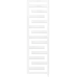 Zehnder Design-Elektroheizkörper „Tetris“ 50 × 175 cm in Traffic Black (RAL 9017)
