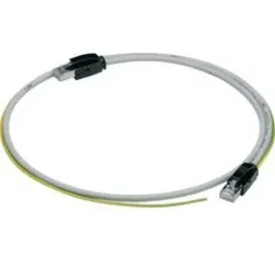 Hager HTG471H Modbus-Kabel RJ45-RJ45 + Schirmerdung 1m