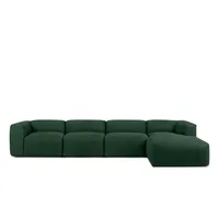 KONSIMO Ecksofa  Buffo , grün , Maße (cm): B: 365 H: 73