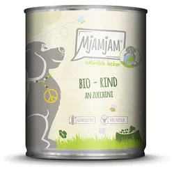 MjAMjAM - BIO für Hund 800g MjAMjAM Hund 6x800g BIO Rind mit Zucchini