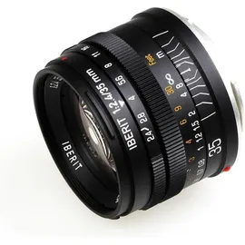 Kipon Iberit 35/2,4 Vollformat Sony E (Sony E, Vollformat), Objektiv, Schwarz