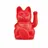 donkey Products Winkekatze Lucky Cat Maneki Neko Rot rot