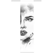 HOME WOHNIDEEN Face Right Klettband 60 x 245 cm grau